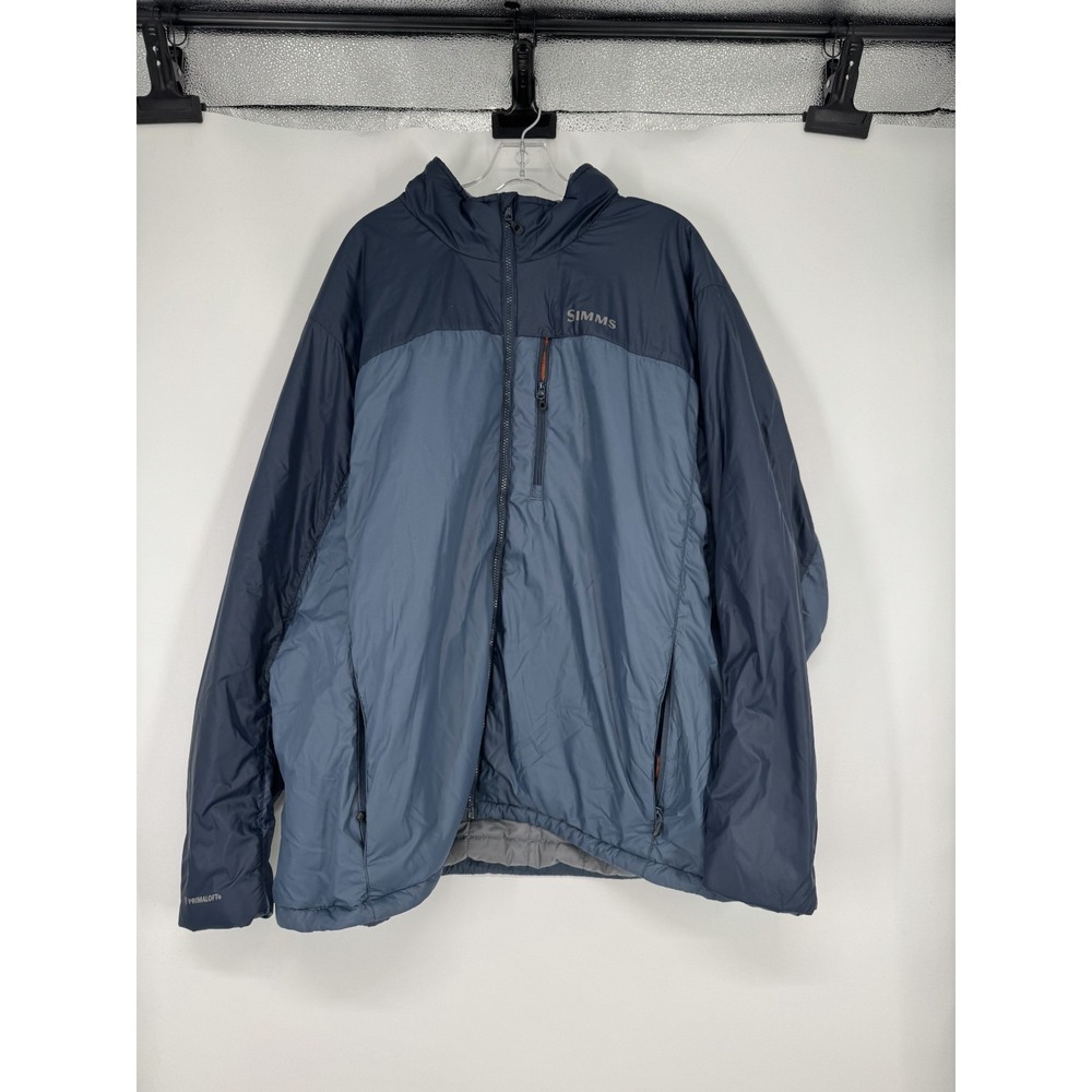 Simms Midstream Insulated Jacket 3XL Fishing Hooded Primaloft Softshell Puffer